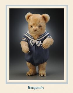 John Wright Collectible Dolls Benjamin Bear Toddler Bears Series 