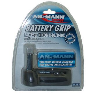 Ansmann Battery Grip for Nikon D40/D40X/D60 Digital SLR Camera