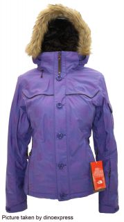New The North Face Womens Bettie Jacket Size Medium Parka Blue