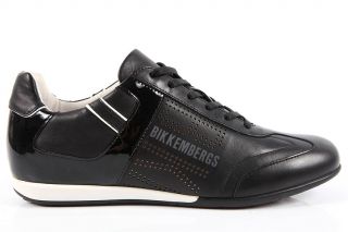 BIKKEMBERGS Mens Shoes Leather Trainers Sneakers Revolution 