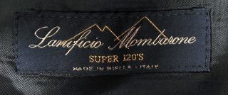 NINO BERTINI SUPER 120S WOOL Italian Classy Mens Suit SZ 52 L