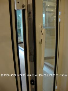 Contemporary Bi Fold Sliding Glass French Doors 96 x 80