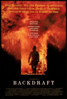 Backdraft 1991 Original U s One Sheet Movie Poster