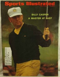 Sports Illustrated April 20 1970 Golf Billy Casper