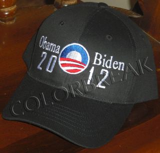 Obama Biden President Logo Cap Hat 2012 Election