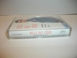 Some Gave All Billy Ray Cyrus Cassette Tape Country Music 80s for Jam 