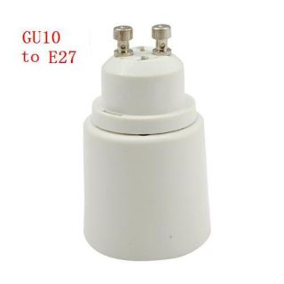 Lot 20pcs GU10 to E27 LED Light Lamp Bulbs CFL Extend Socket Converter 