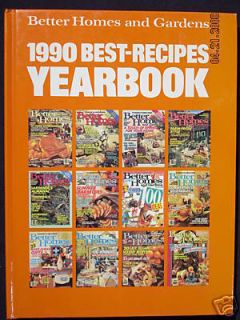 Better Homes and Gardens 1990 Best Recipes Cookbook 069602280X