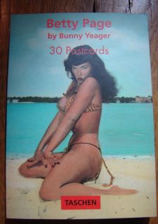 Betty Page by Bunny Yeager 30 Postcards Dave Stevens Estate