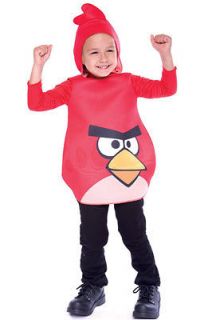 Angry Birds Red Bird Toddler Costume (3T 4T) Size3T 4T