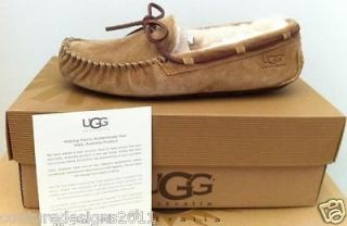 NIB Authentic UGG Australia Dakota moccasin slipper Retail $100 US6/37 