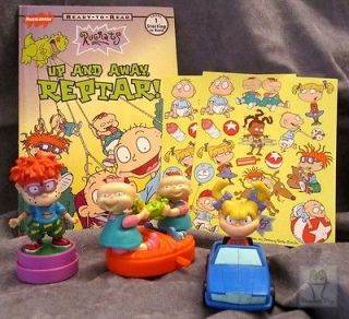 rugrats book stickers toys chuckie phil lil angelica one day