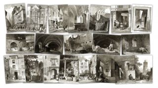 Vestiges of Old London 20 7x5 Prints J w Archer