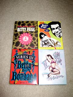 Betty Page Private Peaks Series 1 4 Mother Production Mint and Boxed 