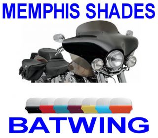 MEMPHIS SHADES COMPLETE BATWING FAIRING HARLEY SOFTAIL FLST HERITAGE 