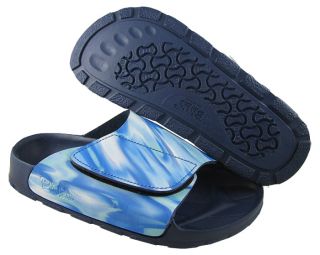 New Birkis Womens Samoa Watertranslution Blue sandals US 5 NIB