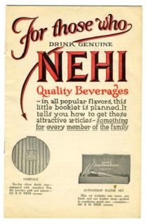 nehi quality beverages premium catalog