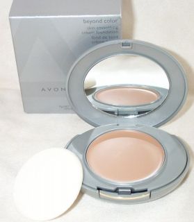 New Avon Beyond Color Skin Smoothing Cream Foundation IVORY w/ SPF 15 