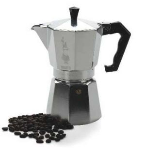 Bialetti Moka Express Stovetop Espresso Maker 1 Cup New