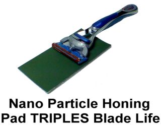 Sharpener Pad Triples Life on Bic Flex 4 Disposable Razor Blade