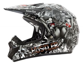 Rockhard Hustler Volume 2 Dirt Bike Motorcycle Helmet