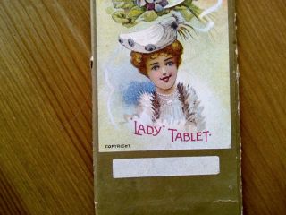 1890s Victorian Hat Pin Advertising Box Morris Yeoman England