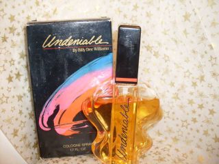 Avon Undeniable Billy Williams Cologne Perfume Women 1