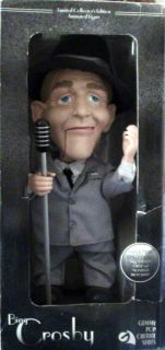 Bing Crosby Limited Collectors Edition Animated Figure Boxed 2002