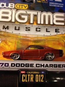   City 70 Dodge Charger Big Time Muscle CLTR 012 1 64 Jada Toys