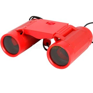   and High Quality Folding Children Binoculars Telescopes Toy Red