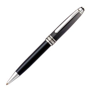   Meisterstuck Solitaire Doue Black White Ballpoint Pen 23964