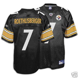   Steelers Ben Roethlisberger Big Kids Youth Jersey Small Reebok