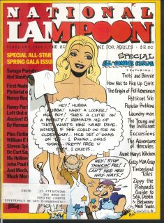 NATIONAL LAMPOON Comic & Cartoon issue Bill Griffith Zippy 2 1984