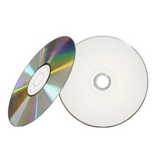 200 52x White Inkjet Hub Printable Blank CD R CDR Disc