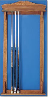 We bring you our solidly crafted pub style wall mounted cue rack, as 