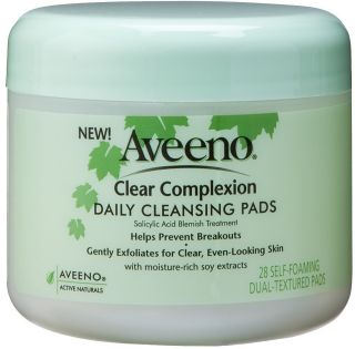 Aveeno Clear Complexion Daily Cleansing Pads 28 Ea 381370036227
