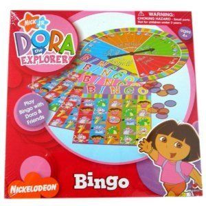Dora The Explorer Bingo Board Game Brand New Nick Jr Disney Diego Elmo 