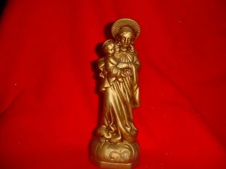 Religious musical statue Blessed Virgin Mary NICE