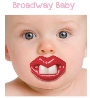 Billy Bob Broadway Baby Big Front Teeth Pacifier dummy pacy 