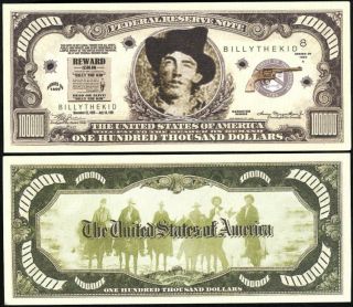 To view a larger picture of each bill click on the name of the bill 