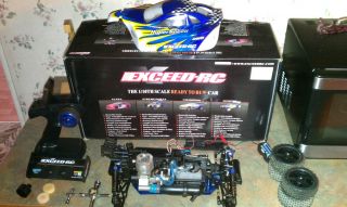 EXCEED RC 1 10 SCALE NITRO 4WD BUGGY RTR W 2 4GHZ RADIO SYSTEM AND 