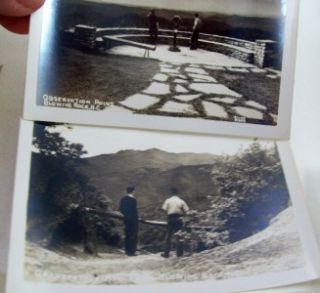 VINTAGE SET OF PHOTOS OF BLOWING ROCK NC FROM LATE 30S TO 1940s 10 B&W 