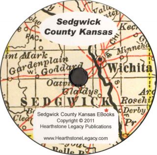    COUNTY KANSAS Genealogy History Wichita KS 1383 biographies 15 maps