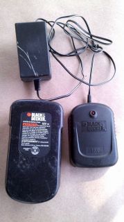Black and & Decker 18V Battery #244760 00 & 18V Battery Charger FS18C 