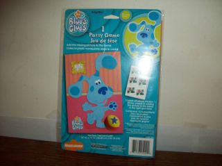 Blues Clues Birthday Party Game Like Pin The Tail on Donkey New