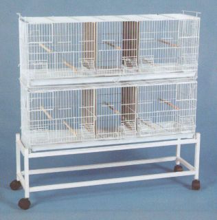    Stackable Breeding Bird Finch Canary Breeder Cage Stand 2X2454 4154