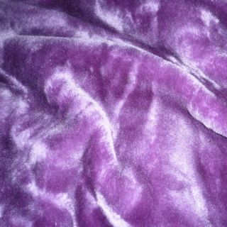 Purple Lavender Solid Color Soft Mink Blanket Queen New