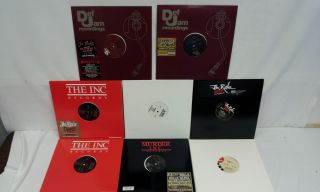 Ja Rule LP Vinyl Record Singles Bundle Lot 8 Pieces No Duplicates 