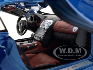Mercedes SLR McLaren Blue 1 18 Diecast Model Car