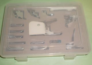 Home Sewing Machine 15 Pcs Feet Set Low or High Shank Singer Brother 